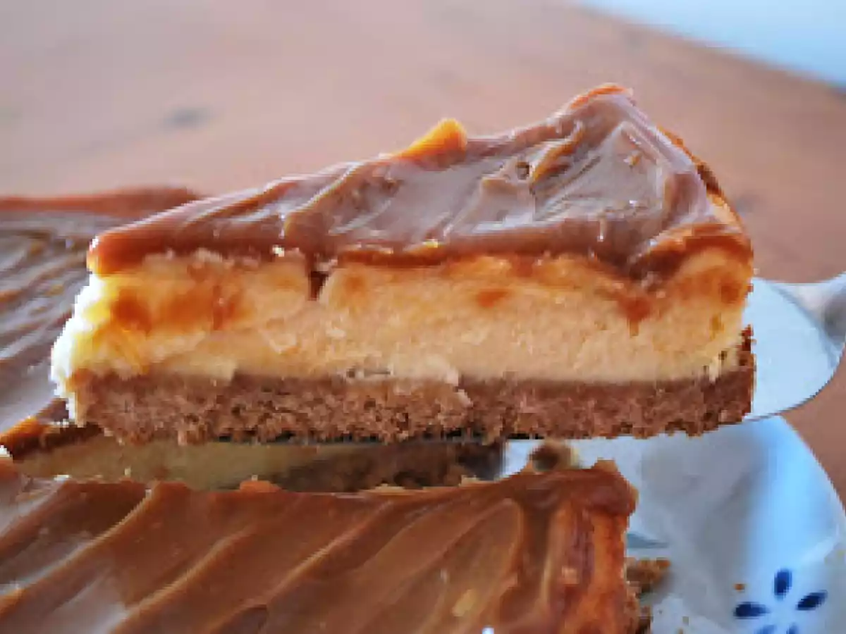 Cheesecake de doce de leite