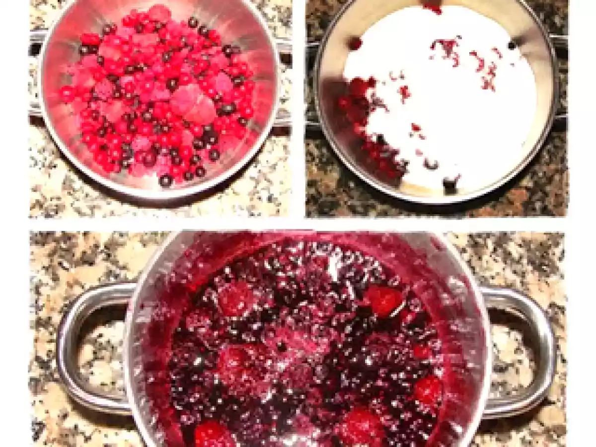 Cheesecake de frutos vermelhos