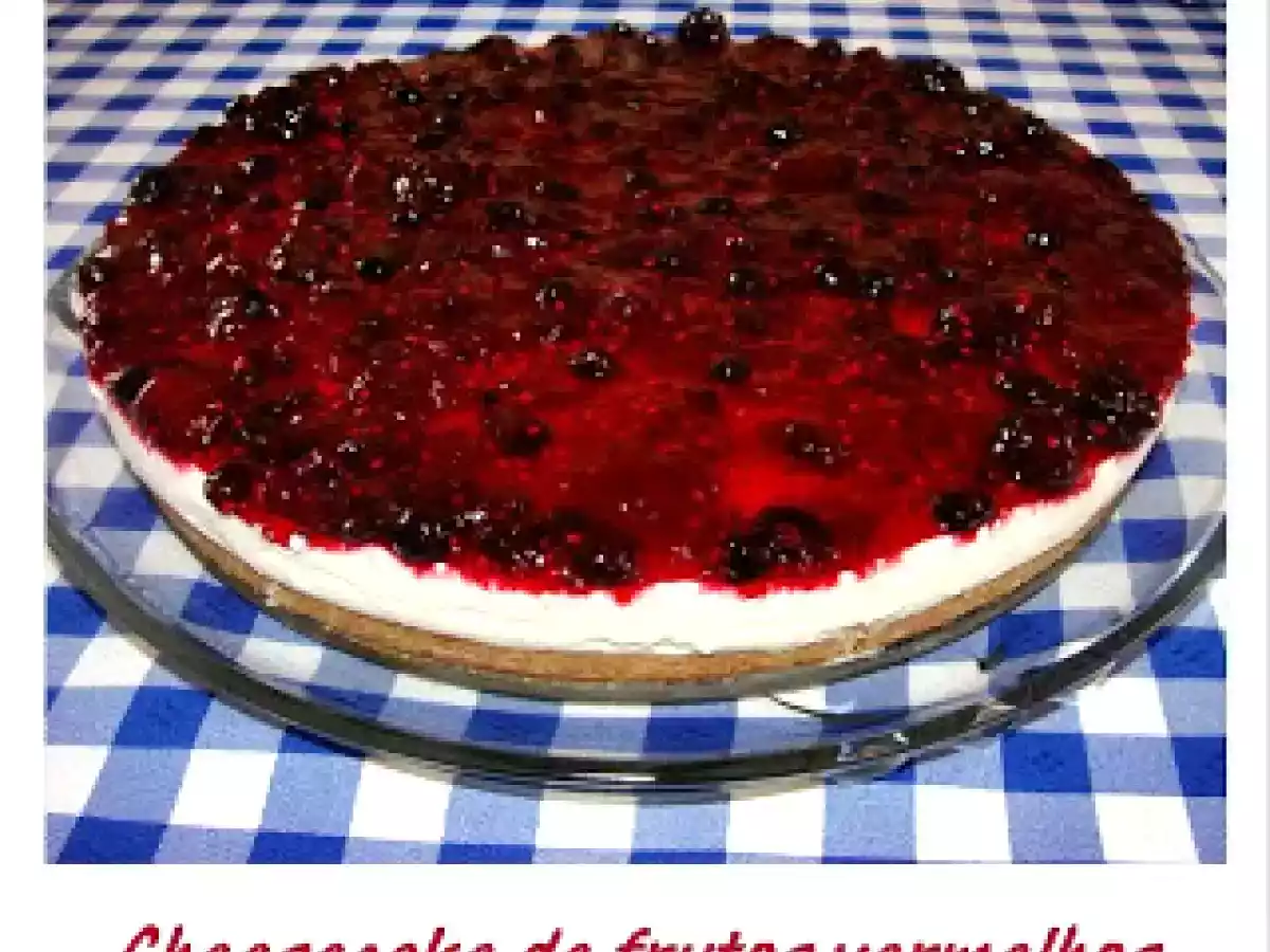 Cheesecake de frutos vermelhos - foto 2