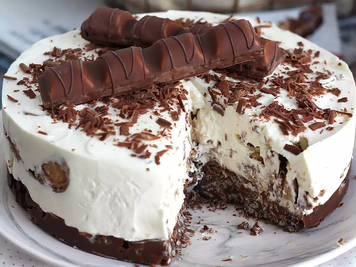 Cheesecake de Kinder Bueno (sem forno) - foto 3