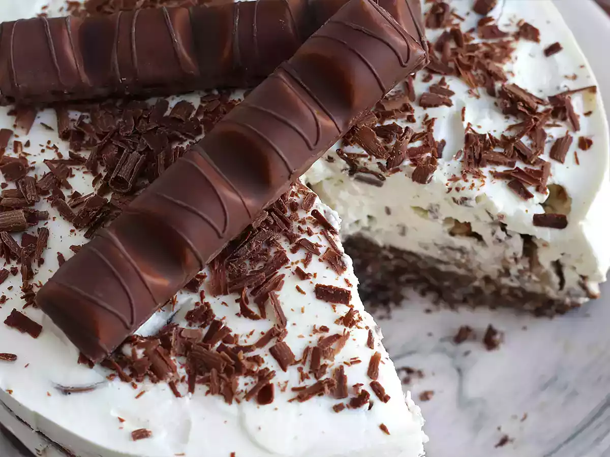 Cheesecake de Kinder Bueno (sem forno) - foto 5