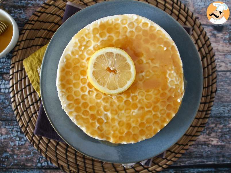 Cheesecake de limão e mel (sem cozimento), foto 3