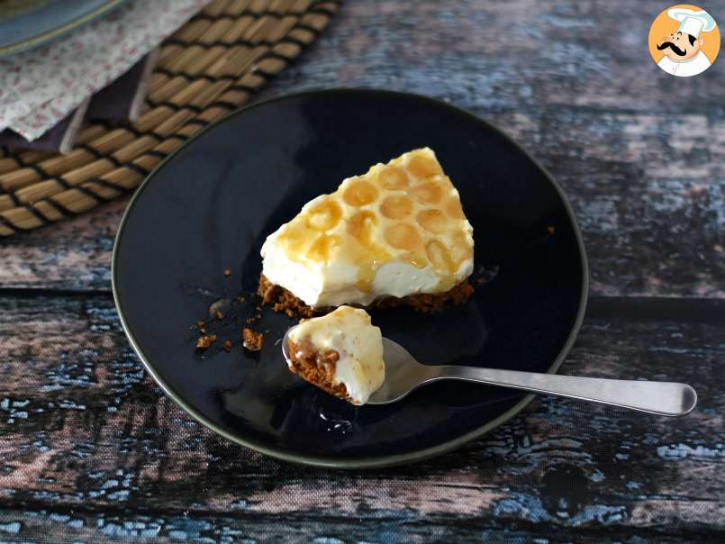 Cheesecake de limão e mel (sem cozimento), foto 4