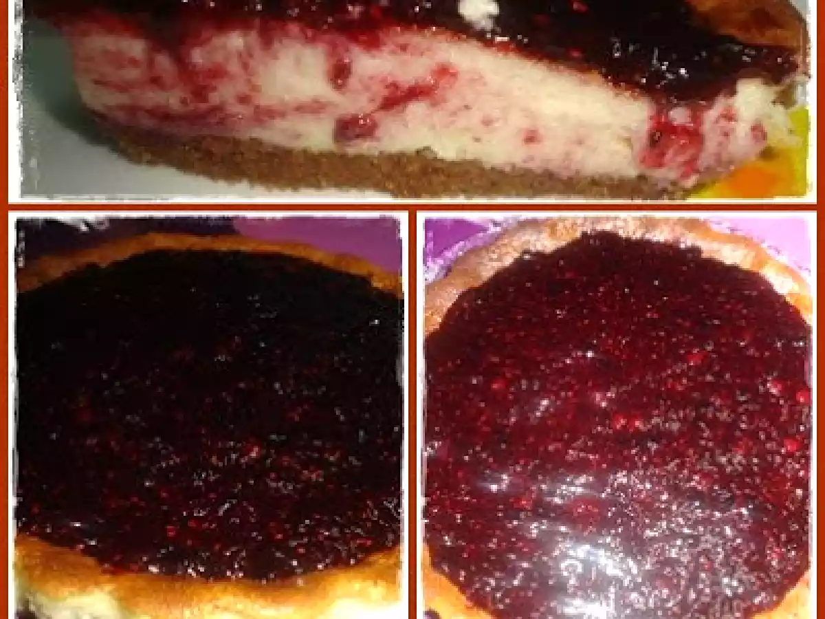 Cheesecake de Mascarpone e frutos Silvestres