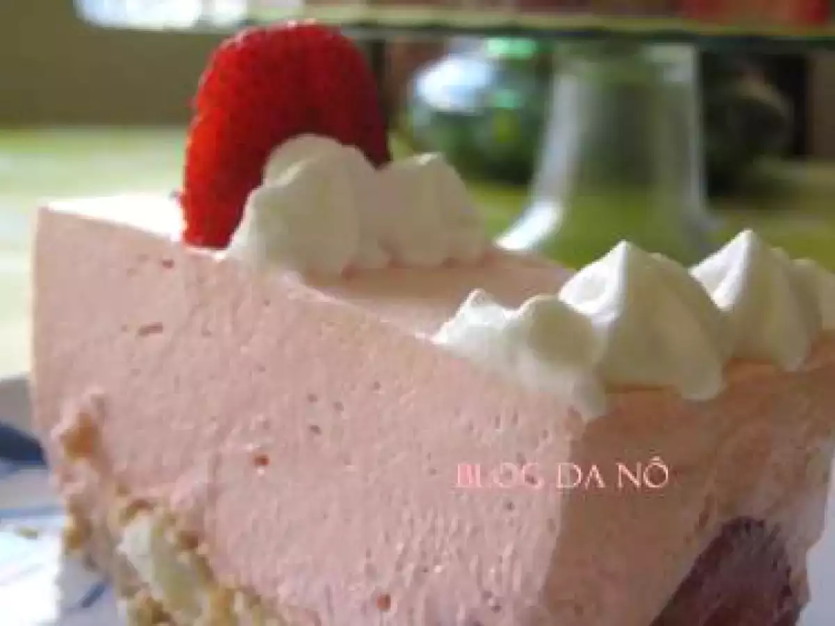 Cheesecake de Mascarpone e Morangos - foto 2