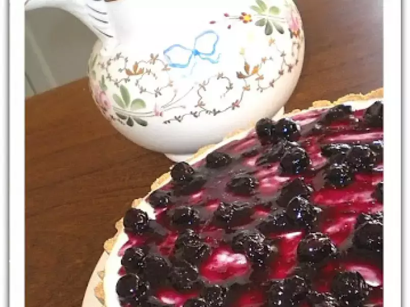 Cheesecake de mirtilo (blueberry)