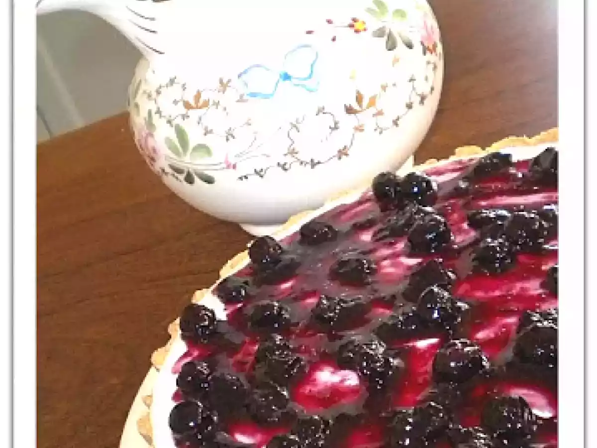 Cheesecake de mirtilo (blueberry)