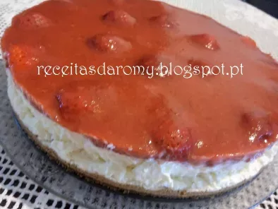 Cheesecake de morangos ao meu estilo - foto 2
