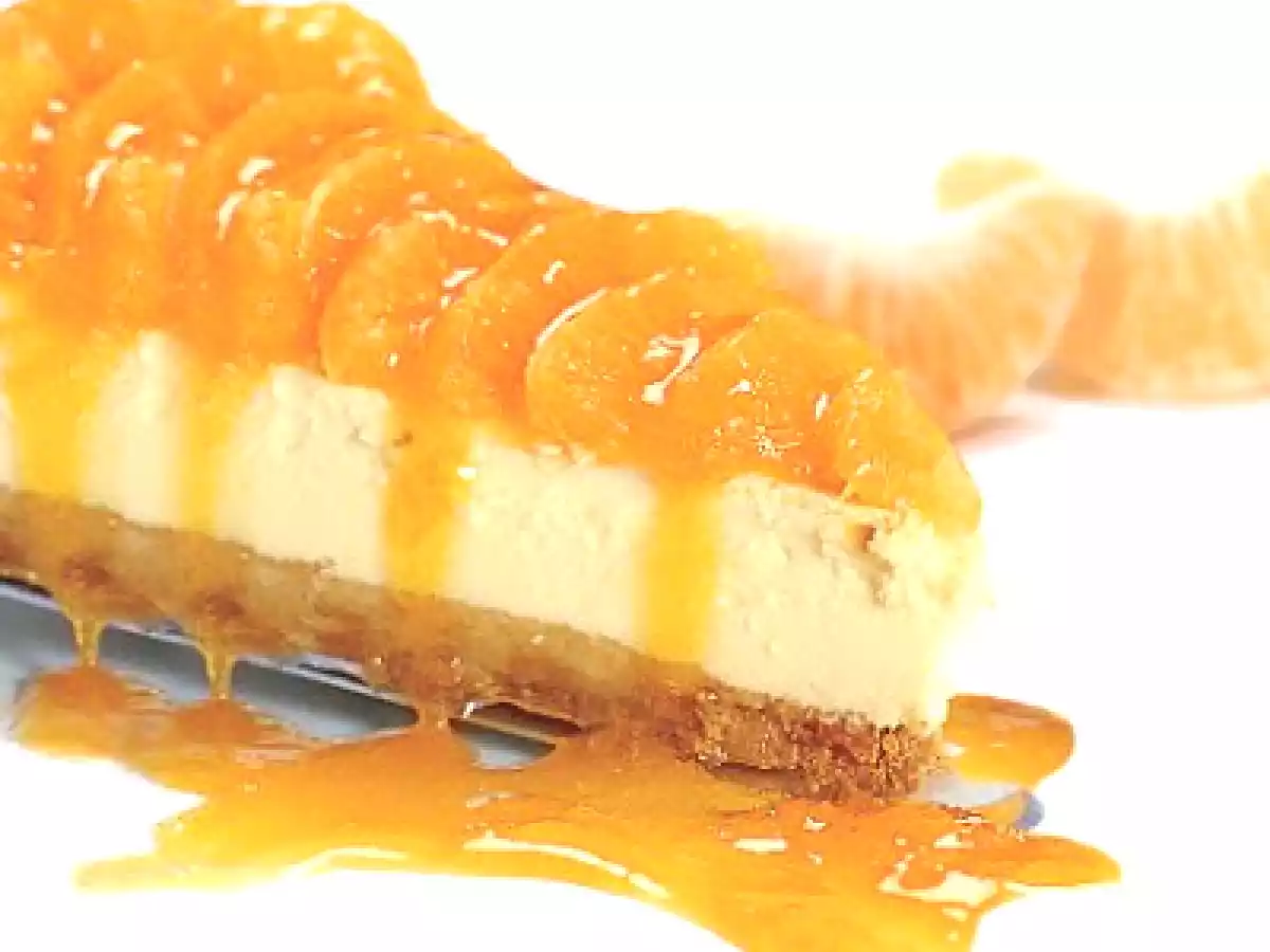 Cheesecake de Tangerina