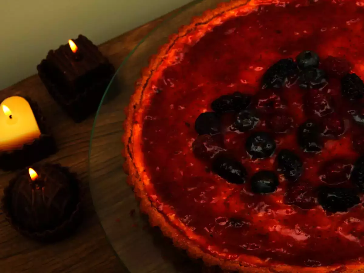 Cheesecake dia dos namorados