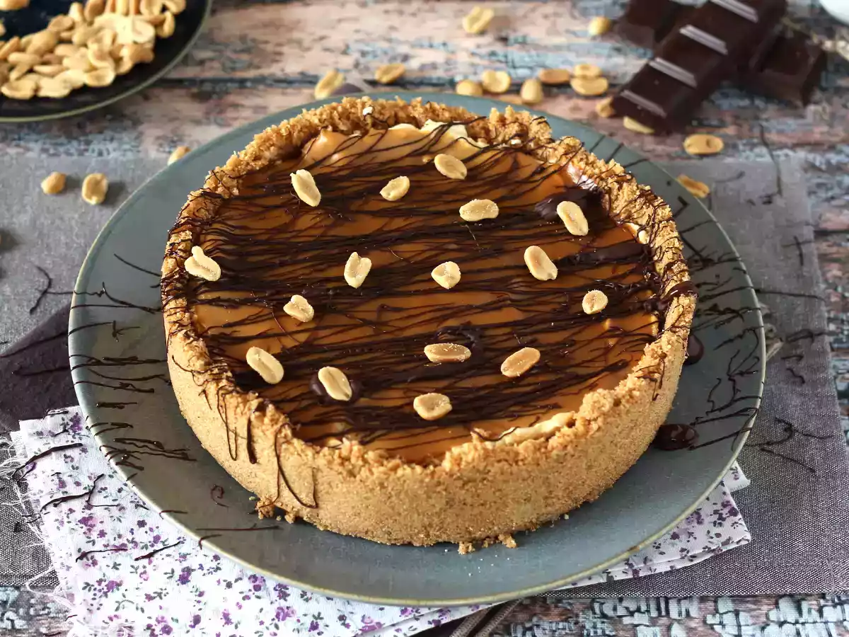Cheesecake gourmet na versão Snickers - foto 5