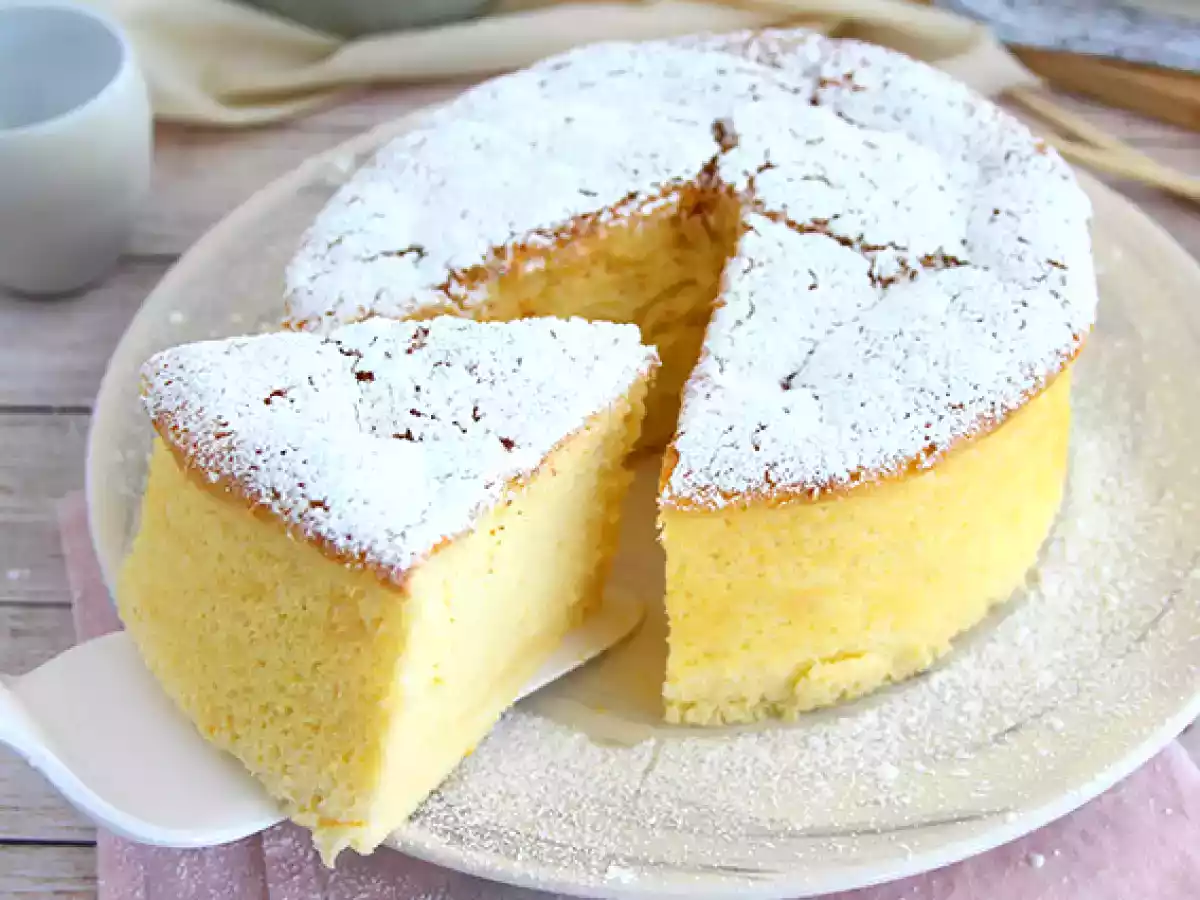 Cheesecake japonês