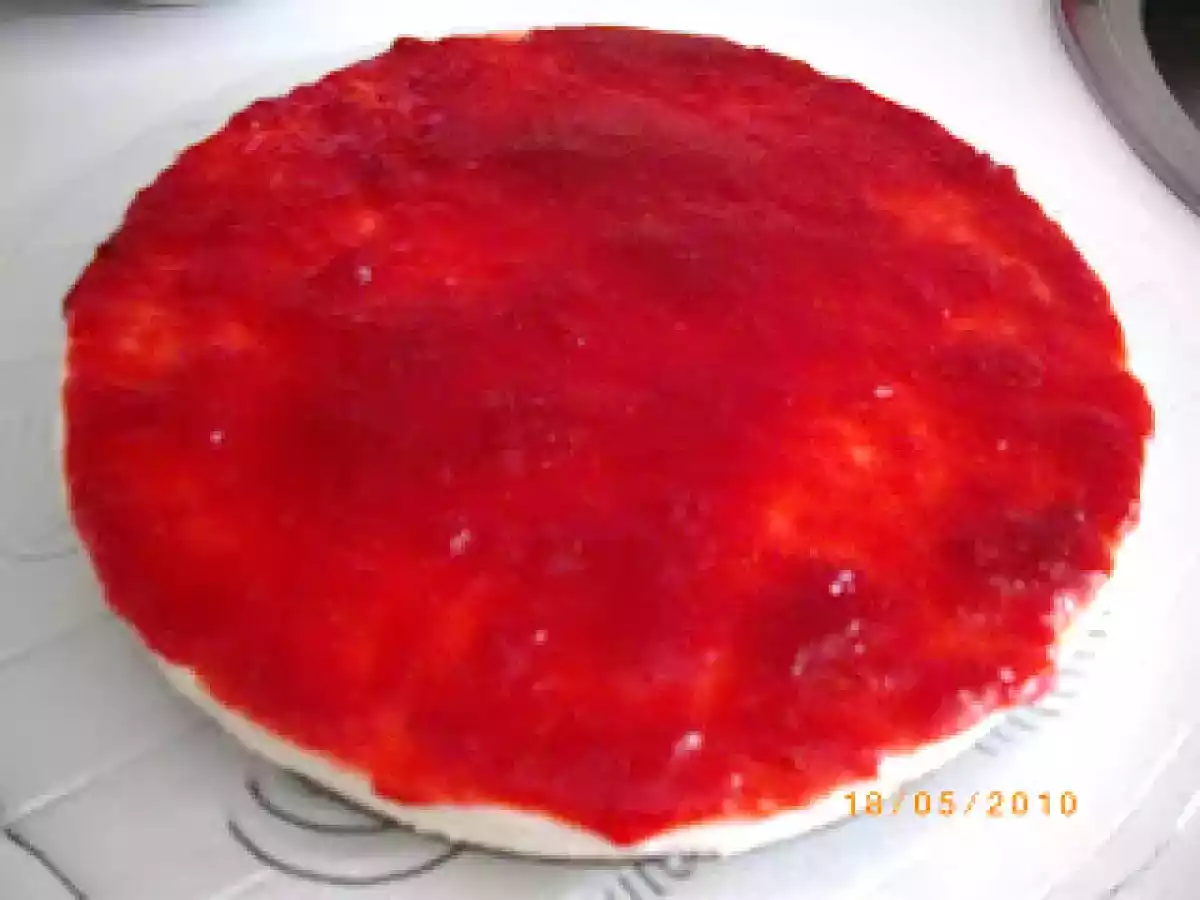 Cheesecake Light com Morangos e Compota de Morango - foto 4