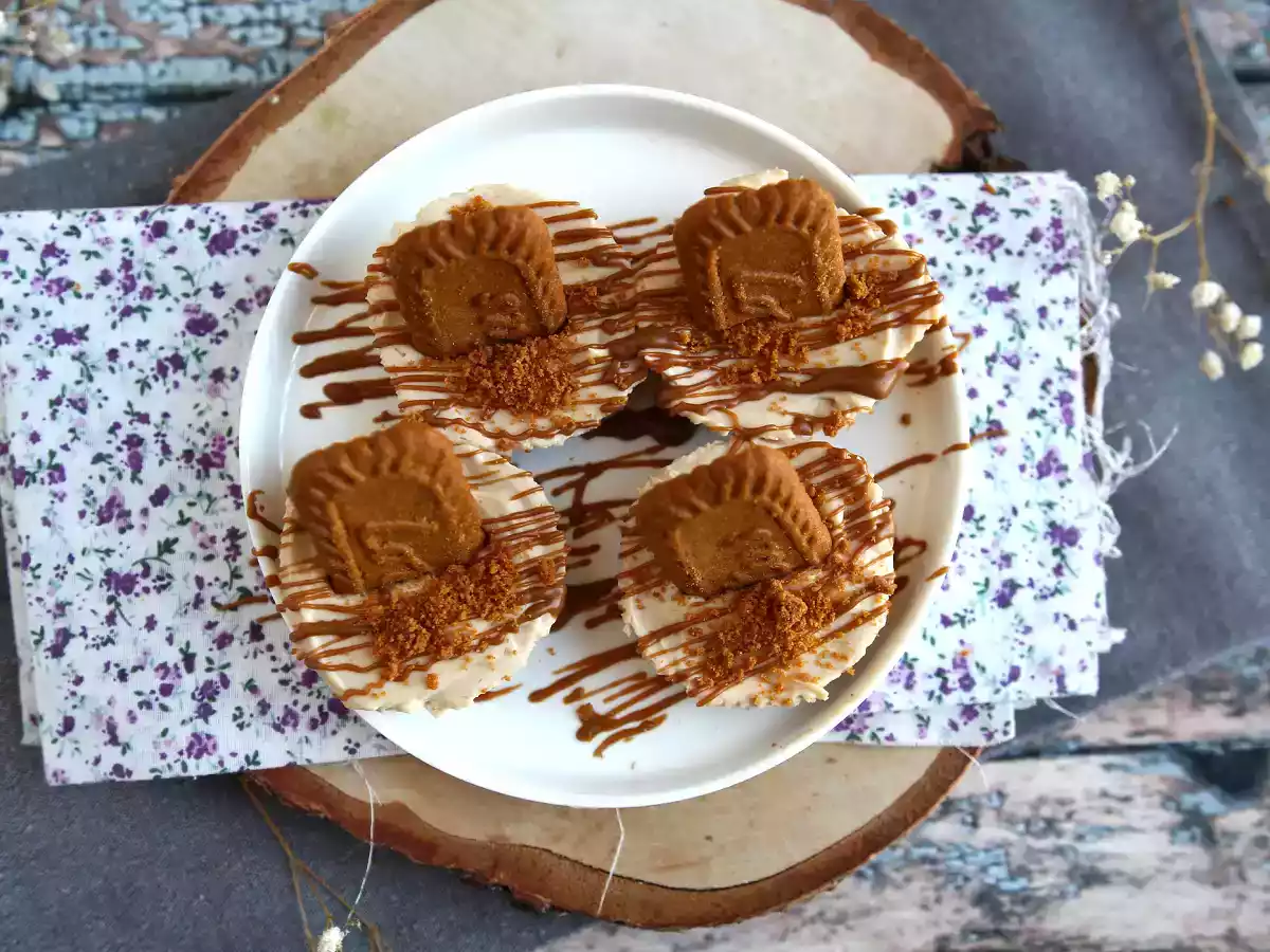 Cheesecakes de biscoito de canela (sem forno) - foto 3