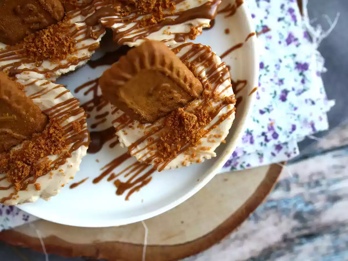 Cheesecakes de biscoito de canela (sem forno) - foto 4