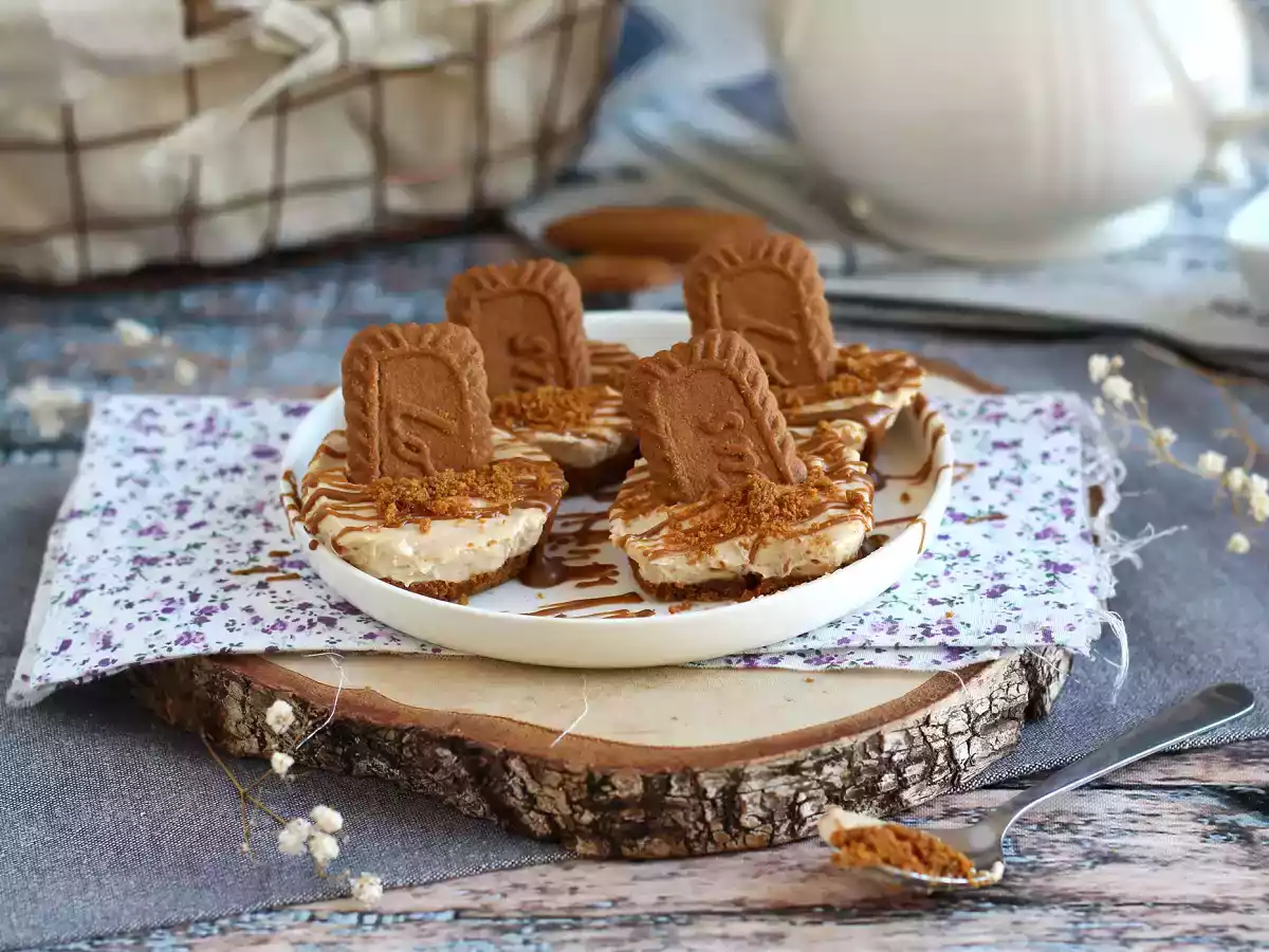 Cheesecakes de biscoito de canela (sem forno) - foto 5