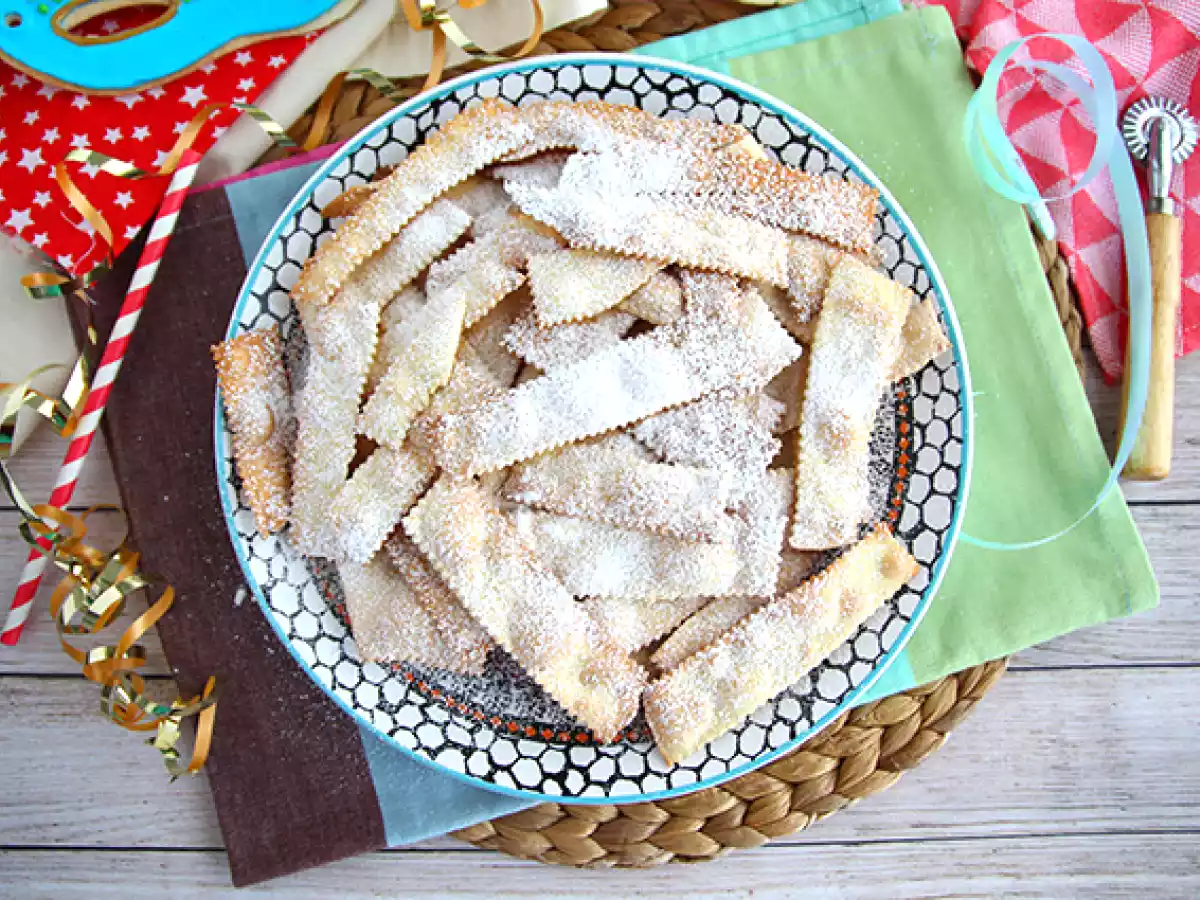 Chiacchiere, Bolinhos de carnaval italiano