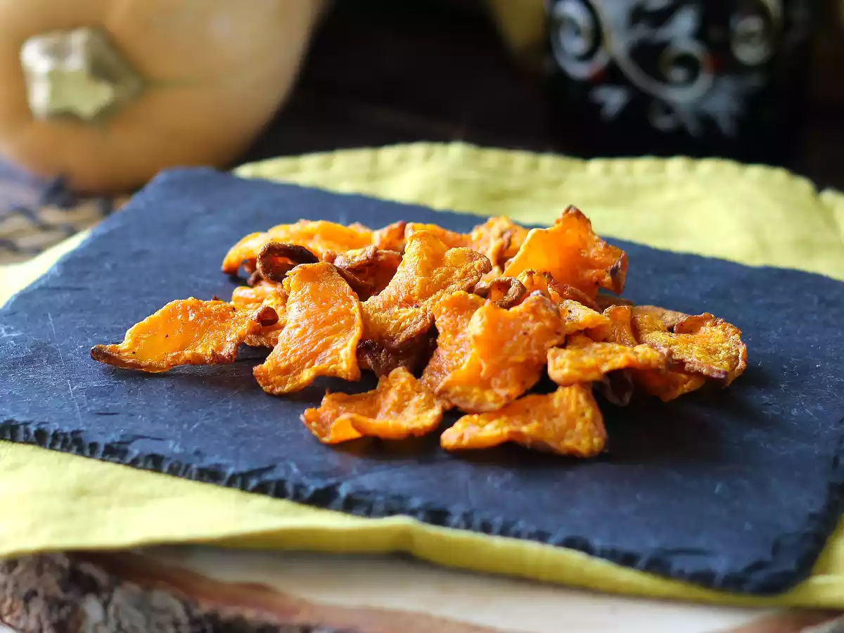 Chips de abóbora na Air Fryer, leves e saborosos - foto 2