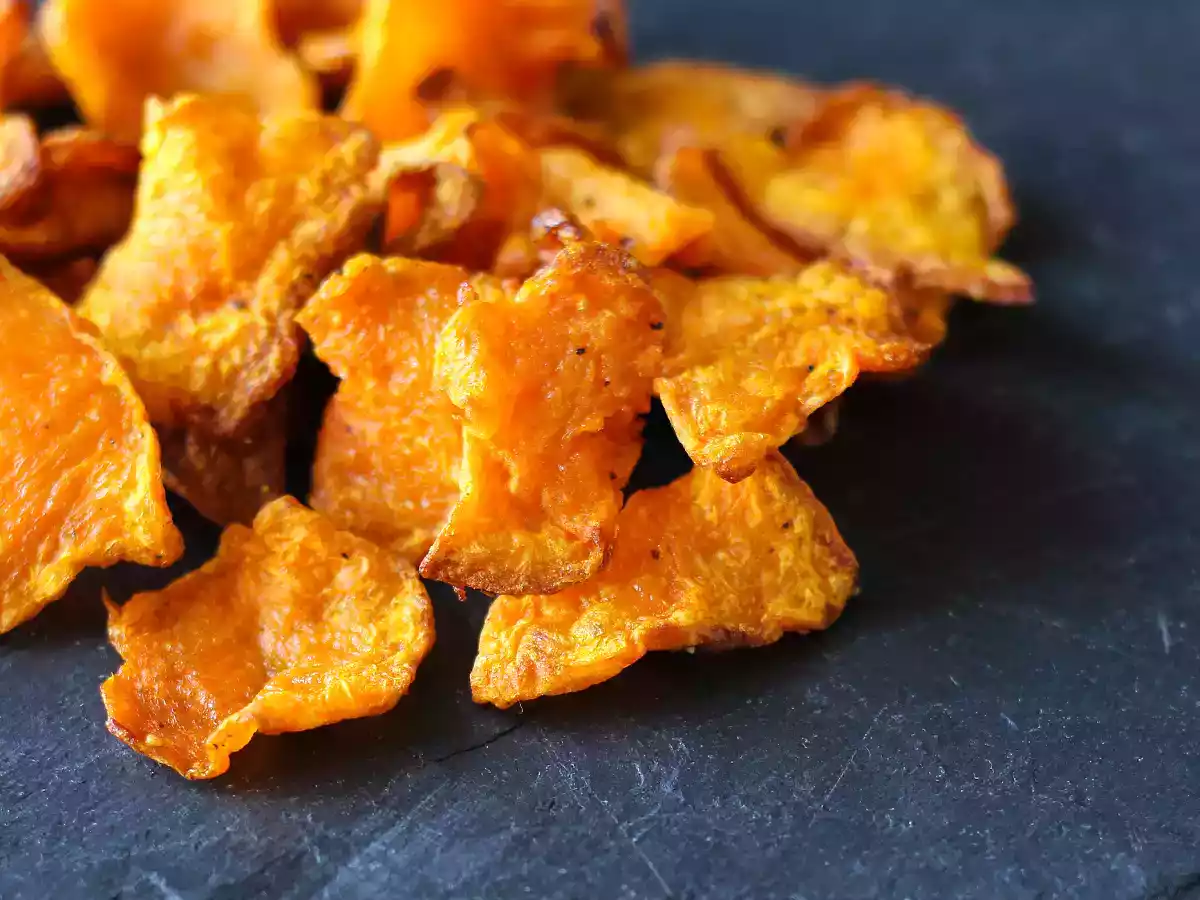 Chips de abóbora na Air Fryer, leves e saborosos - foto 4