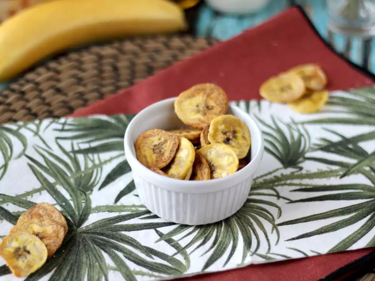 Chips de banana na Air Fryer - foto 5