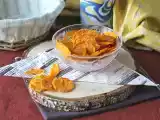 Chips de batata doce feito no micro-ondas, foto 2