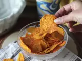 Chips de batata-doce feitos no micro-ondas, foto 3