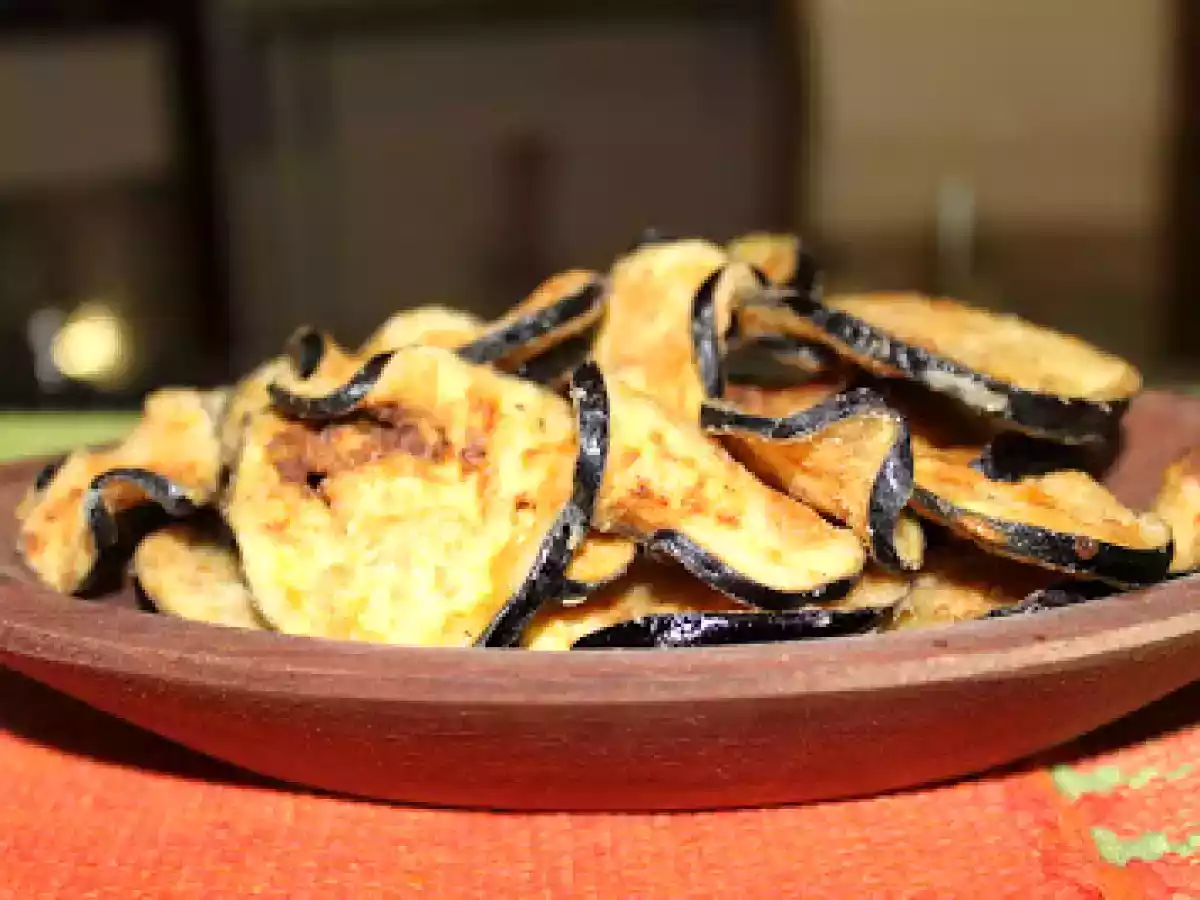 Chips de berinjela