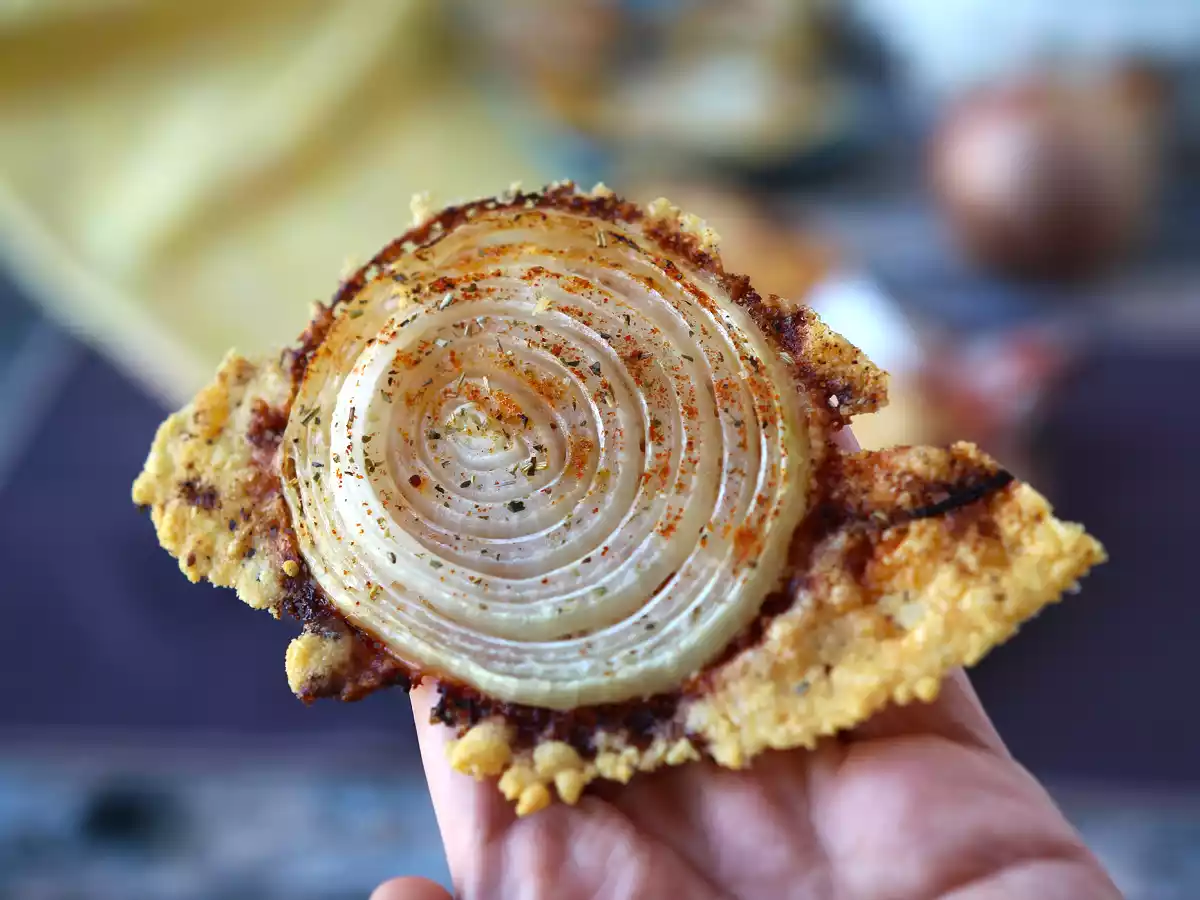 Chips de cebola com parmesão: super crocantes e fáceis de fazer - foto 5