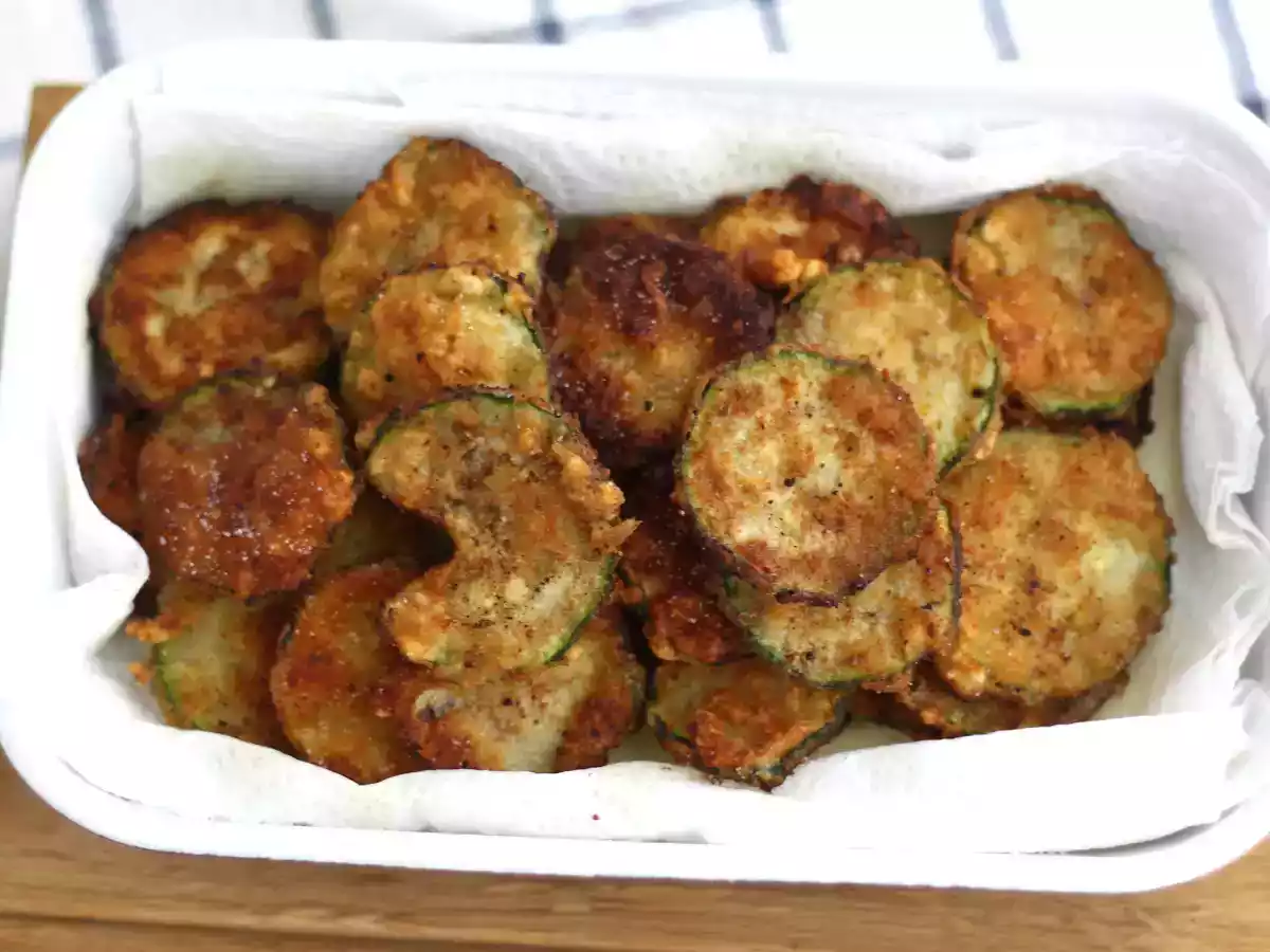 Chips de curgete / abobrinha - foto 4