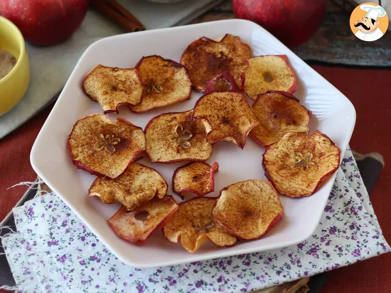 Chips de maçã e canela na Air Fryer - foto 4