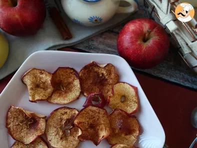 Chips de maçã e canela na Air Fryer - foto 2