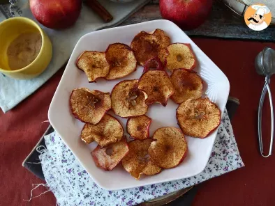 Chips de maçã e canela na Air Fryer - foto 7