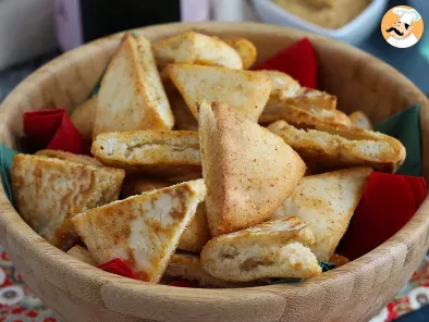 Chips de pão pita, receita express - foto 5