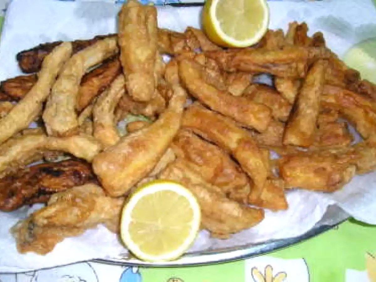 Choco frito à moda da casa