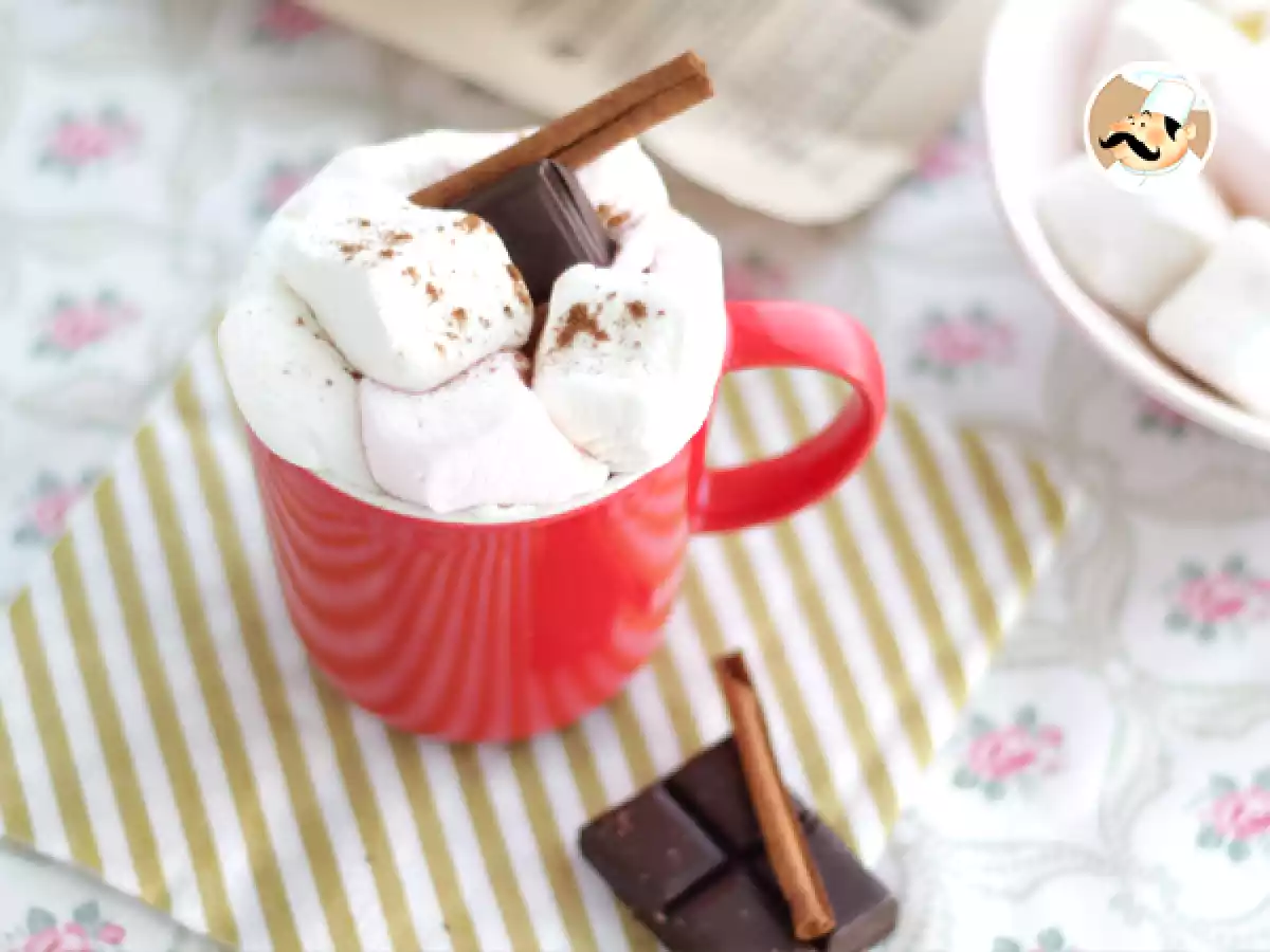 Chocolate Quente com Marshmallows