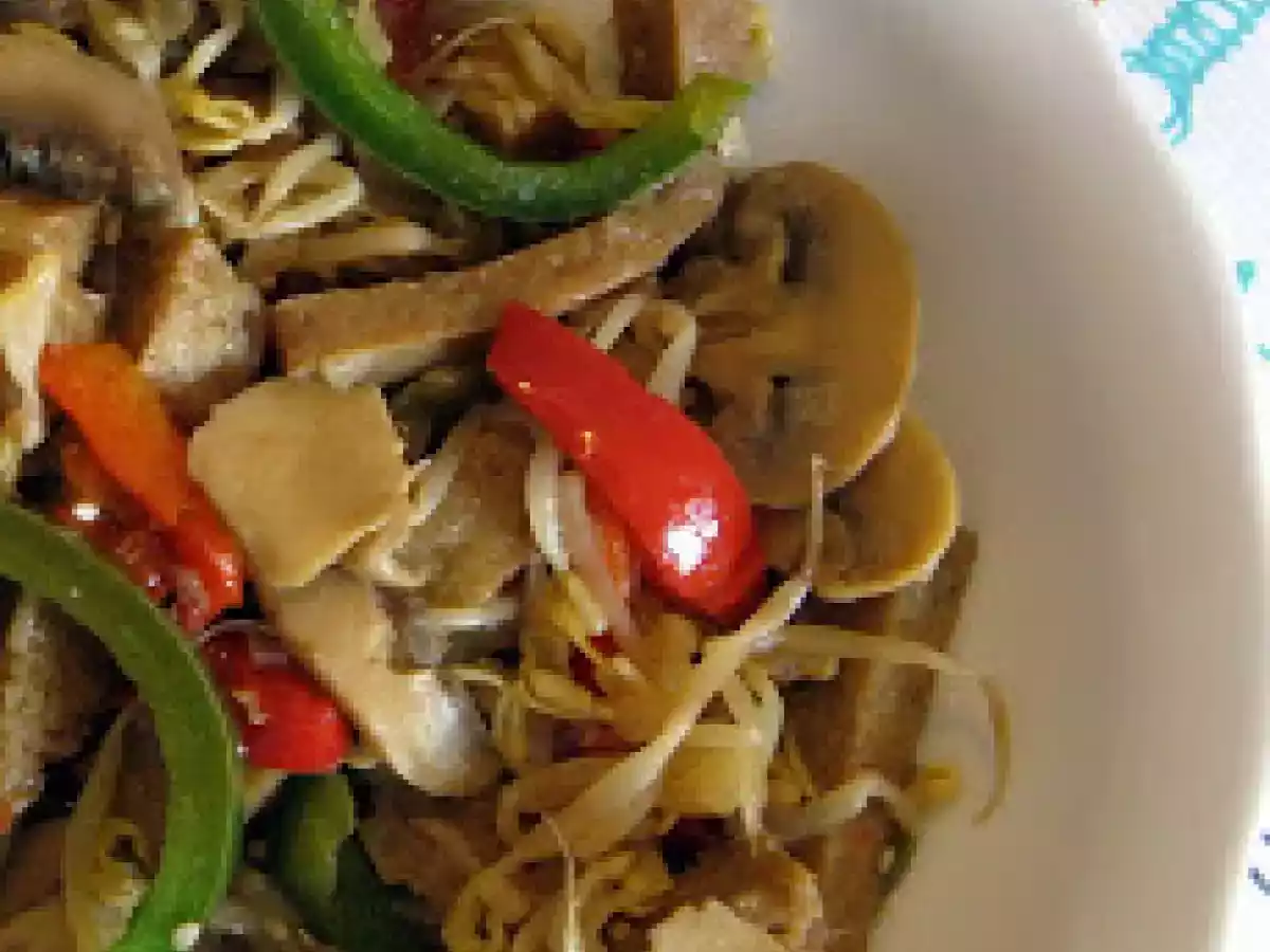 Chop suey vegetariano