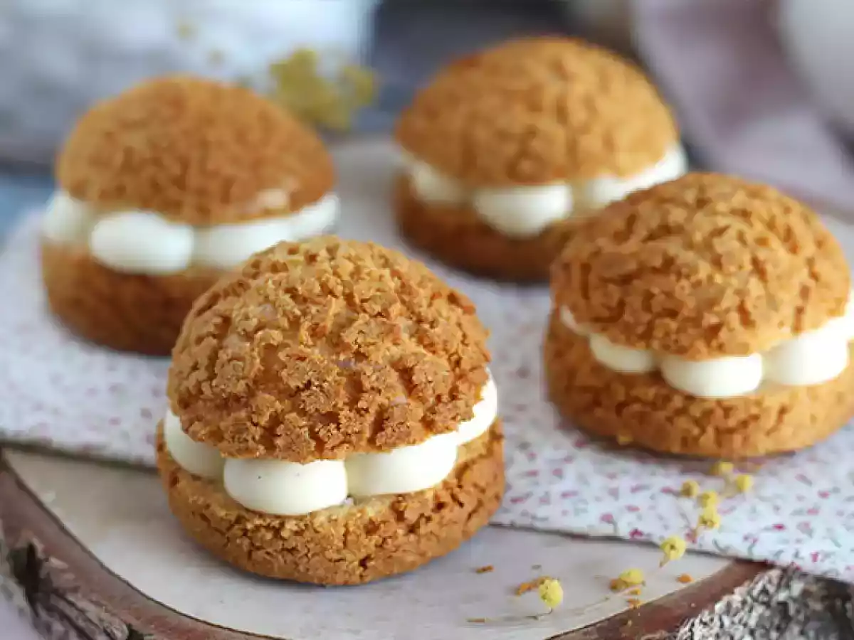 Choux com creme de baunilha (crocante) - foto 2