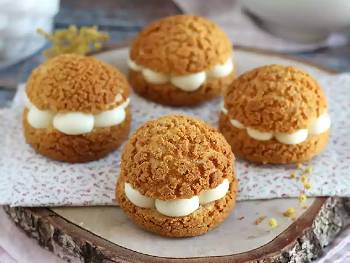 Choux com creme de baunilha (crocante) - foto 5