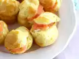 Choux com salmão defumado, foto 1