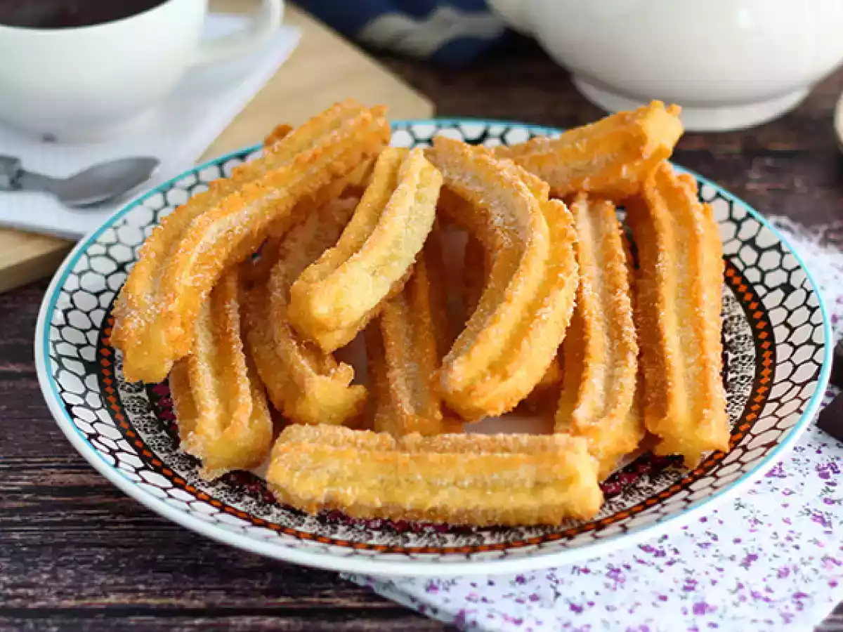 Churros crocantes