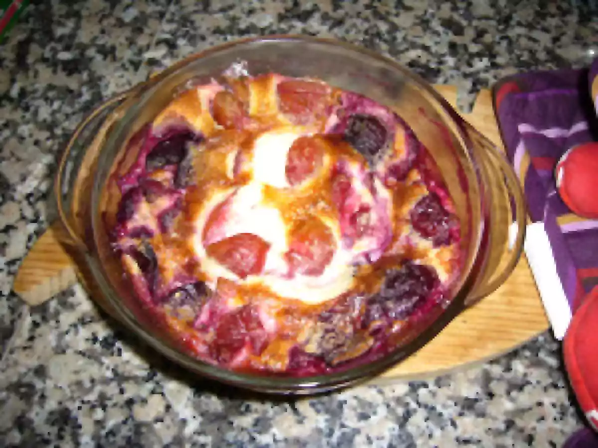 Clafoutis de Ameixa
