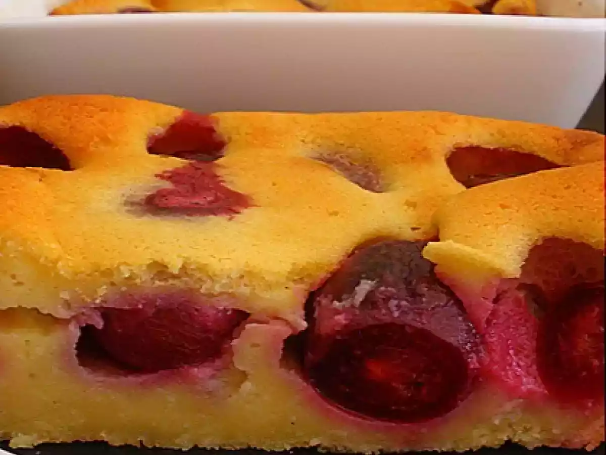 Clafoutis de Cereja e Amêndoa - foto 4