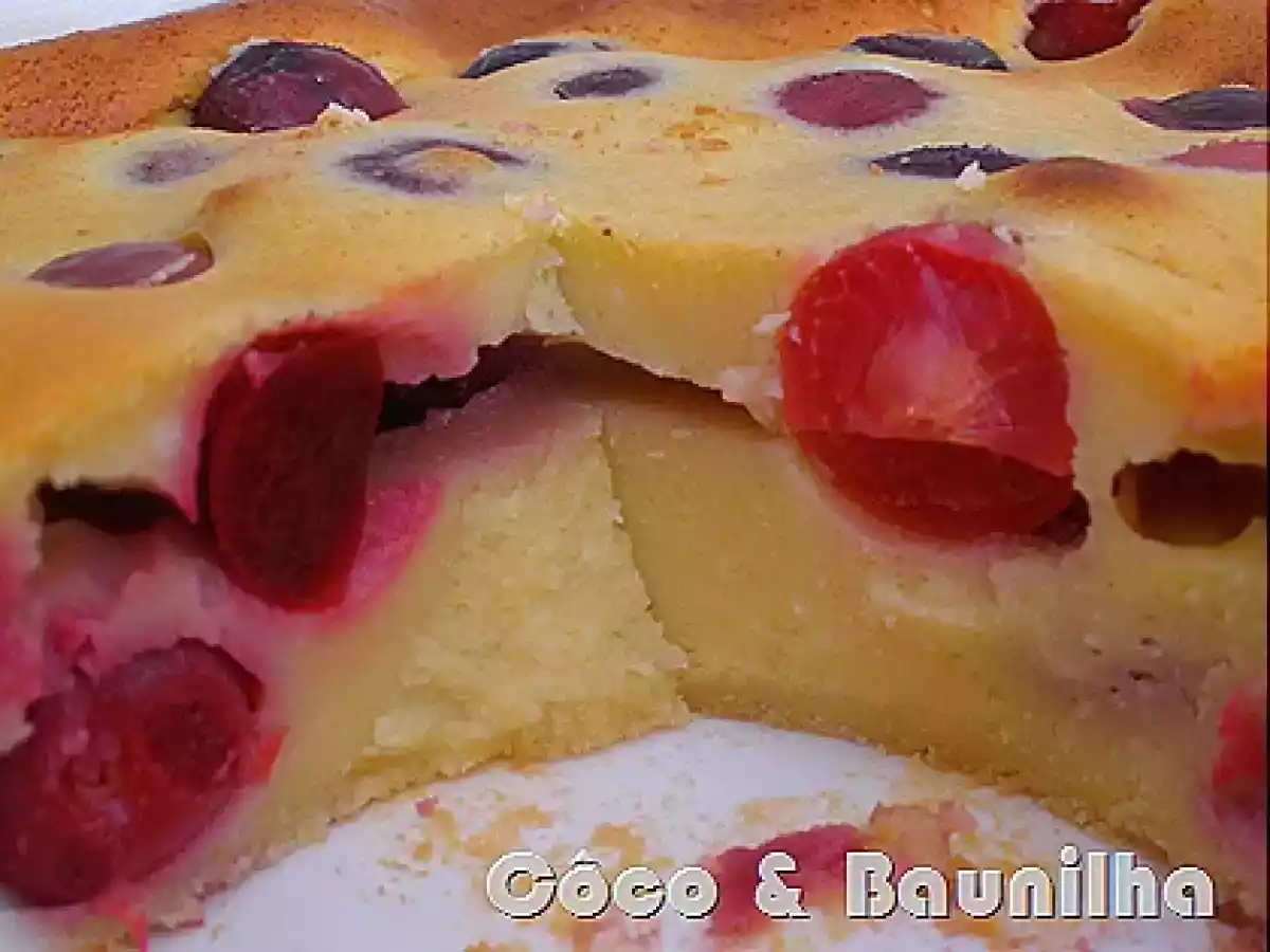 Clafoutis de Cereja e Amêndoa - foto 6