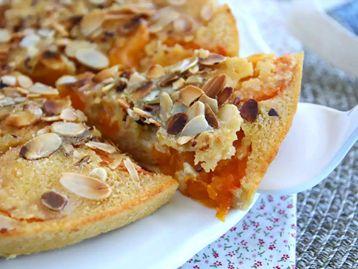 Clafoutis de damasco e amêndoas tostadas - foto 2