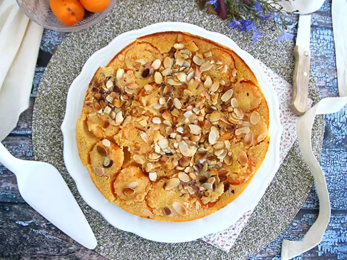 Clafoutis de damasco e amêndoas tostadas - foto 3
