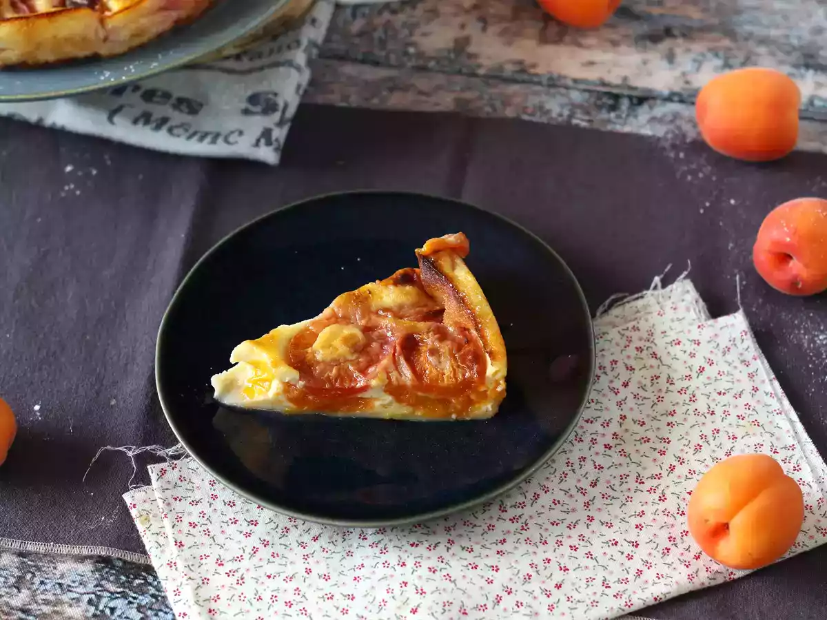 Clafoutis de damasco, sobremesa francesa bem parecida com o flan - foto 4