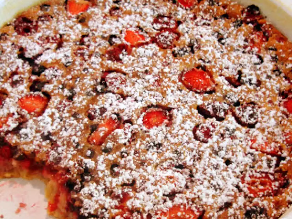 Clafoutis de Frutos Silvestres