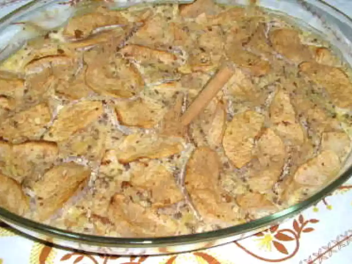 Clafoutis de maçã reineta
