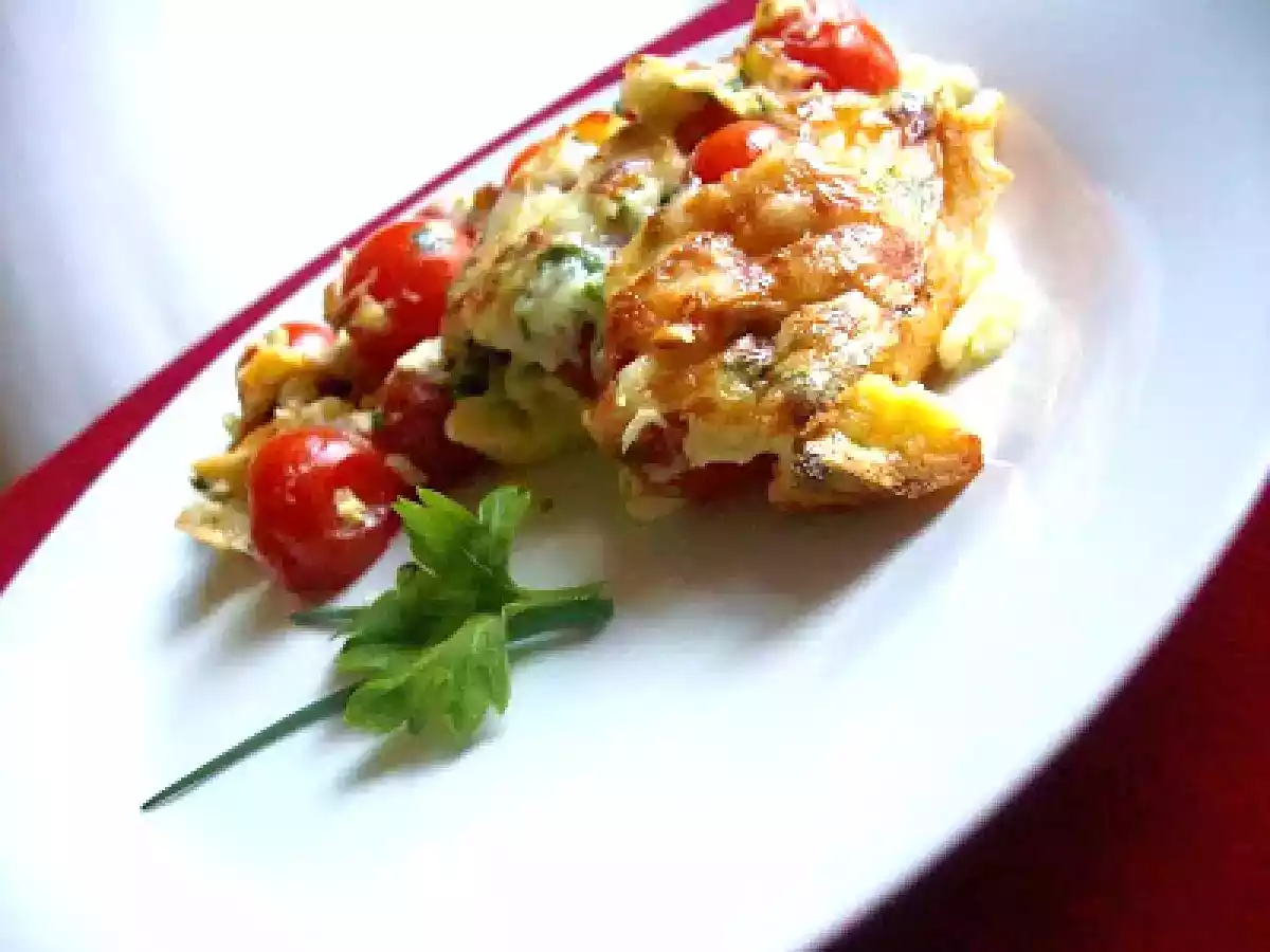 Clafoutis de Tomate-cereja