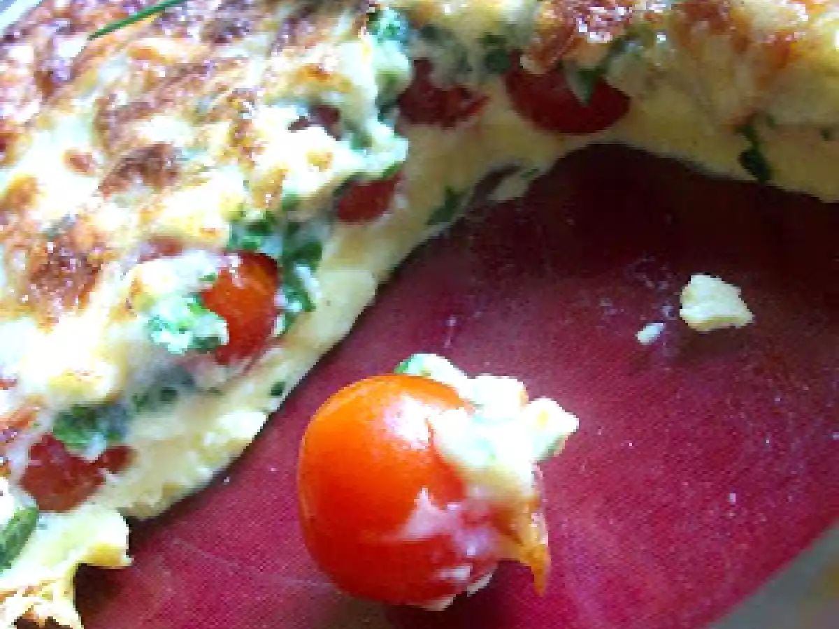 Clafoutis de Tomate-cereja - foto 2